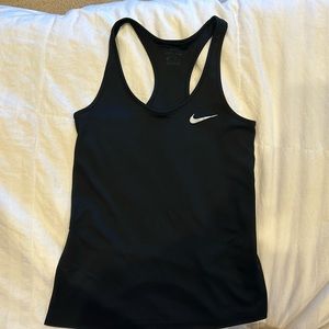 Nike, XS, black, drifit, racerback tank